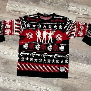 AMC WALKING DEAD CHRISTMAS SWEATER